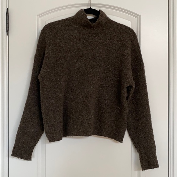 Frank & Oak Sweaters - Frank & Oak Brown Mockneck Sweater